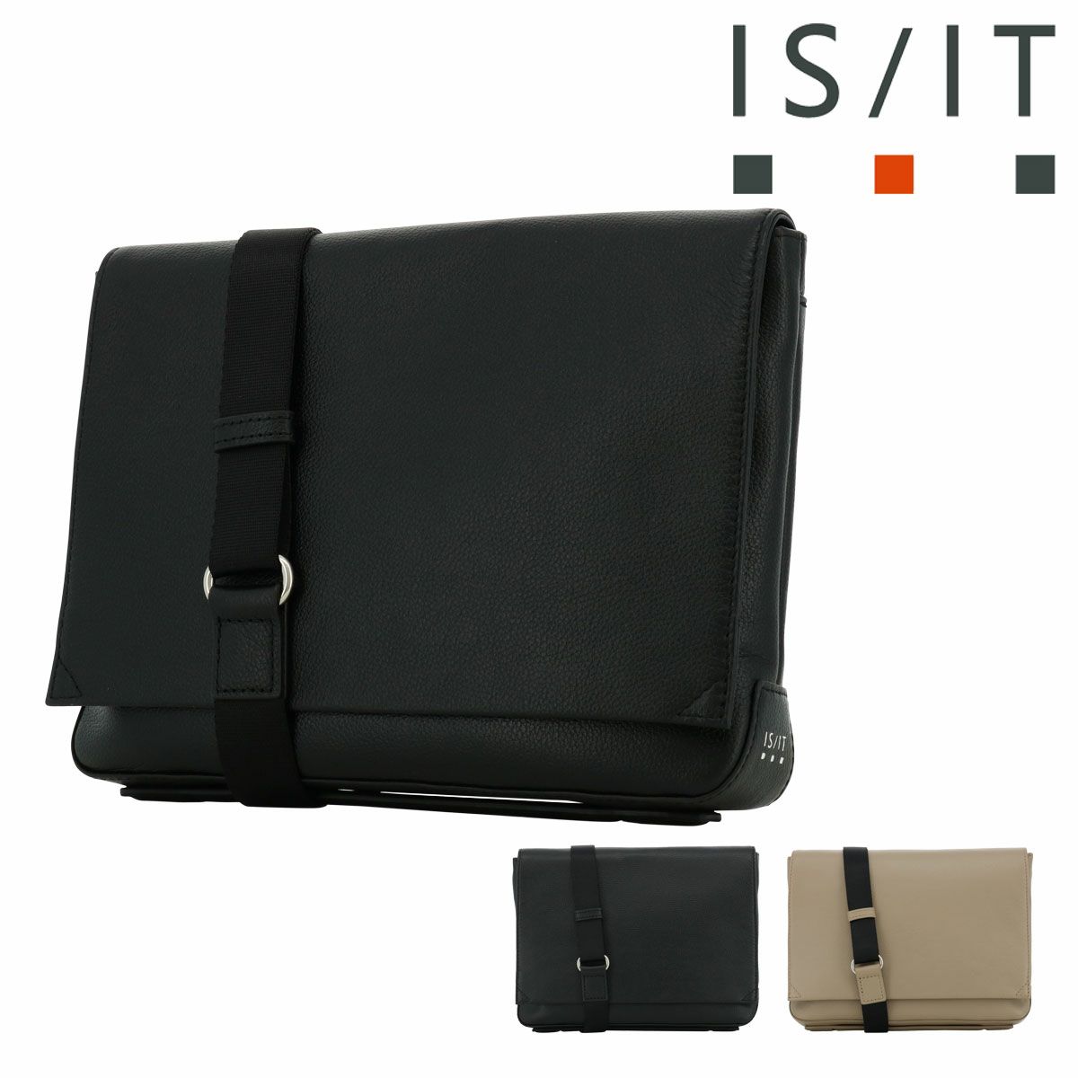 ISIT クラッチ ウォレット 牛革 紺色 22,000円 新品ISIT