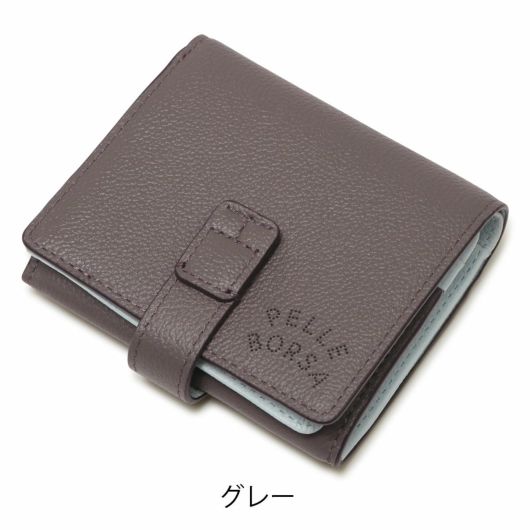 ペレボルサ 財布 二つ折り ミニ財布 二つ折り財布 本革