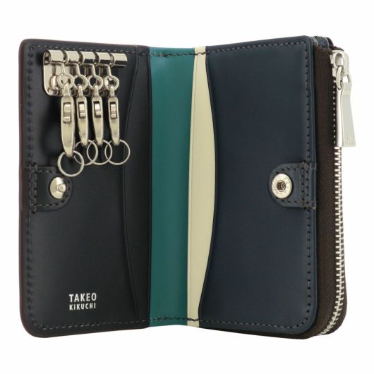 タケオキクチ キーケース 本革 メンズ 780612 マルゴII TAKEO KIKUCHI