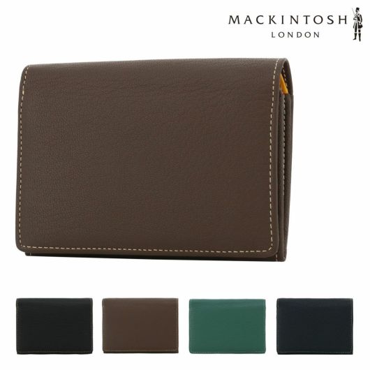 マッキントッシュ ロンドン 二つ折り財布 折り財布 二つ折り メンズ 60071 MOUSSE ムース MACKINTOSH LONDON 山羊革  牛革 本革 レザー | 二つ折り財布 | サックスバー SAC'S BAR公式サイト