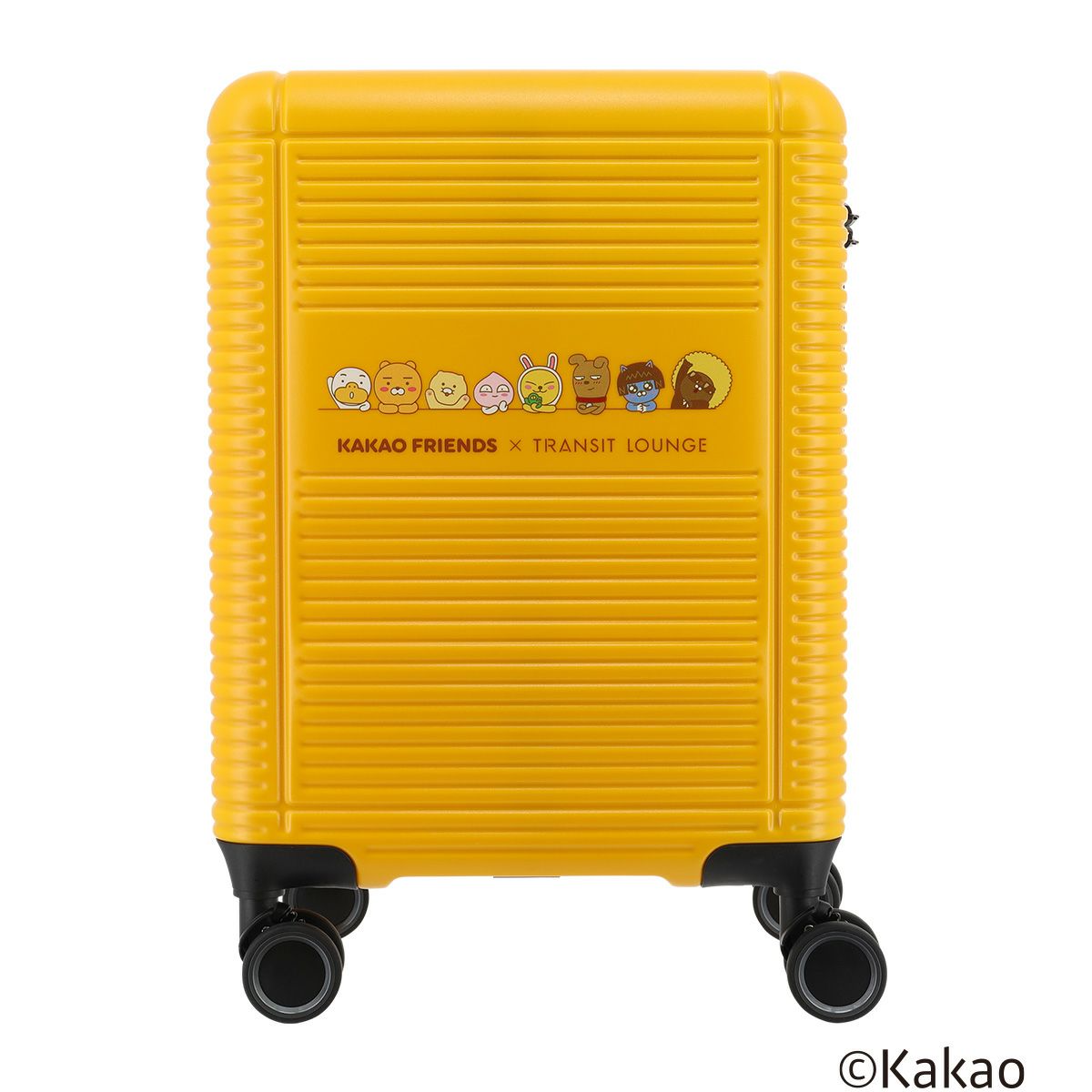 トランジットラウンジ カカオフレンズ スーツケース 34L 46cm 2.8kg50020 TRANSIT LOUNGE KAKAO FRIENDS  | キャリーケース ハードキャリー ファスナー TSAロック搭載 | KAKAO FRIENDS カカオフレンズ | サックスバー SAC'S  BAR公式サイト