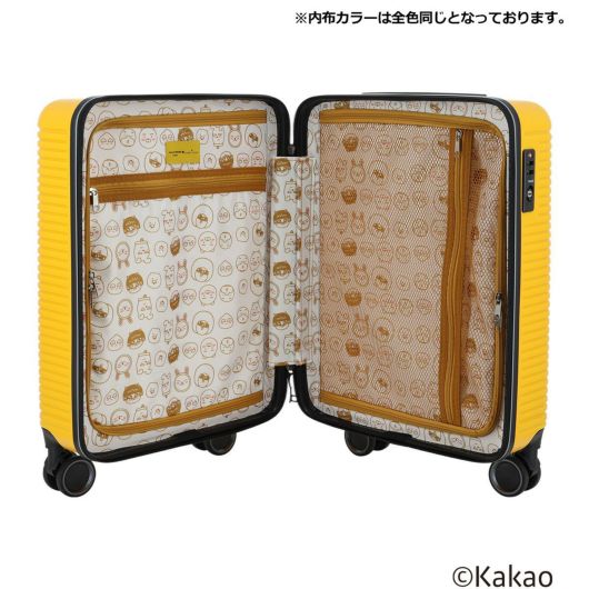 トランジットラウンジ カカオフレンズ スーツケース 34L 46cm 2.8kg50020 TRANSIT LOUNGE KAKAO FRIENDS  | キャリーケース ハードキャリー ファスナー TSAロック搭載 | KAKAO FRIENDS カカオフレンズ | サックスバー SAC'S  BAR公式サイト
