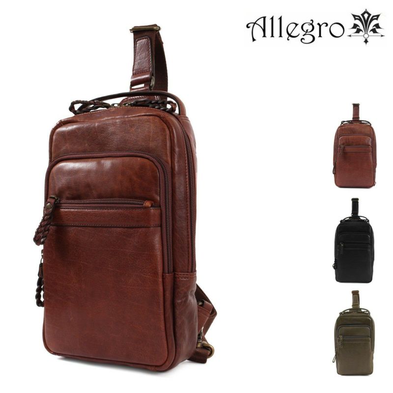 アレグロ ボディバッグ 本革 メンズ 33814 ブオン Allegro ワン アレグロ ボディバッグ 本革 メンズ 33814 ブオン Allegro ワン