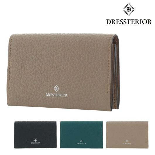 ドレステリア 名刺入れ 本革 メンズ レディース キャバリア<br> 861612 DRESSTERIOR | カードケース 牛革 レザー