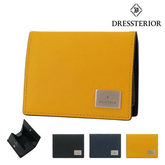 ドレステリア 小銭入れ コインケース 本革 メンズ レディース ハリア<br> 868611 DRESSTERIOR | 牛革 レザー エンボス サフィアーノ