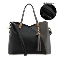 ♡です レディース　黒ハンドバッグ ケスクルデザイン ハンドバッグ レディース DM6-022 Quest ce Que Le