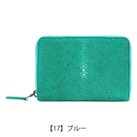 イズイット 財布 ラウンドファスナー 本革 エイ革 メンズ