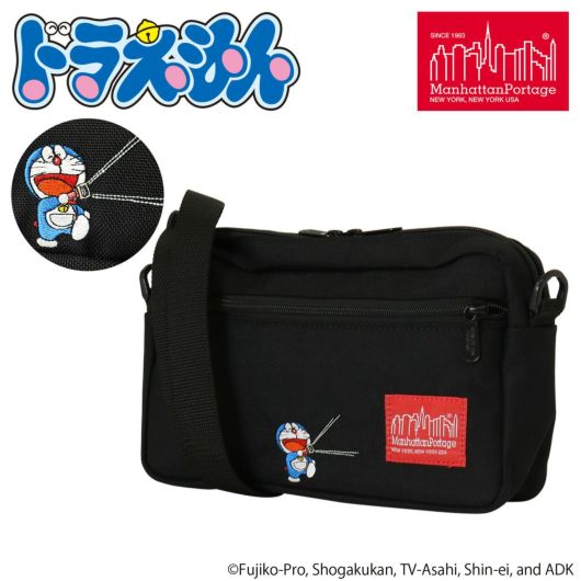 マンハッタンポーテージ ドラえもん ショルダーバッグ A5 ミニショルダー 2WAY メンズ レディース <br>MP1404LDORA24 Manhattan Portage ショルダーポーチ 横型