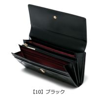 ピンキーアンドダイアン 長財布 かぶせ コモンエナメル PDLWFAT1