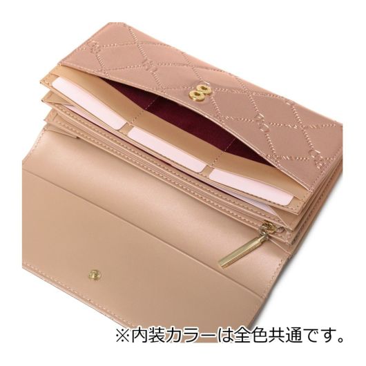 ピンキーアンドダイアン 長財布 かぶせ コモンエナメル PDLWFAT1 ピンキーアンドダイアン 長財布 かぶせ コモンエナメル PDLWFAT1