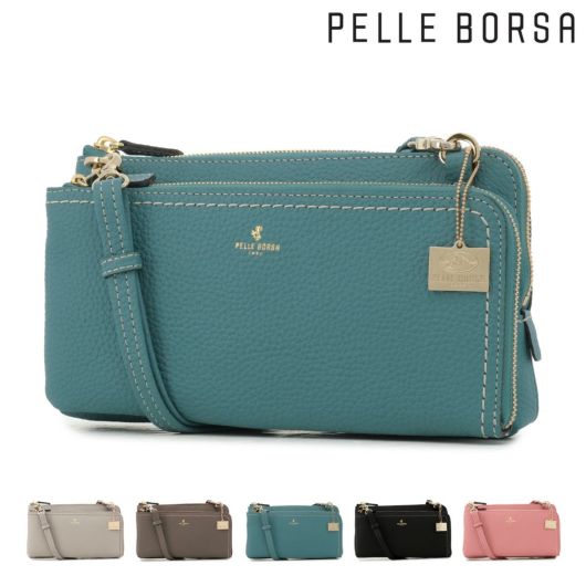 ペレボルサ ショルダーバッグ 本革 レディース 4717 レネット PELLE BORSA ミニショルダー 冠婚葬祭 お呼ばれ 上品 レザー 牛革 |  ショルダーバッグ | サックスバー SAC'S BAR公式サイト