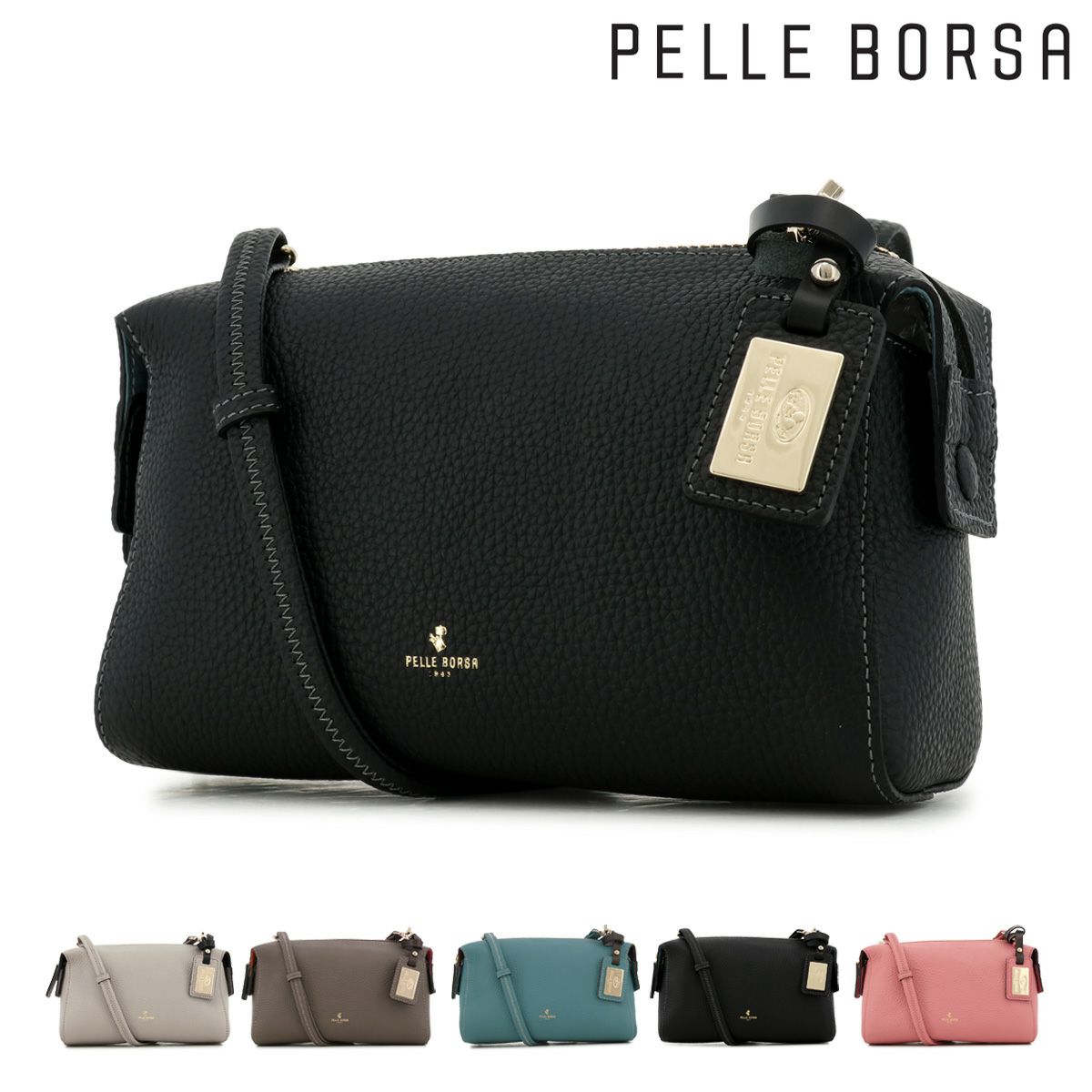 PELLE BORSA 下がれ ペレボルサ レネット スマホショルダーバッグ  