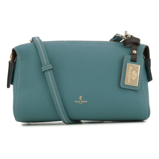 PELLE BORSA ペレボルサ 日本製 牛革 ショルダーバッグ ブラウン PELLE BORSA ペレボルサ 日本製 牛革 ショルダーバッグ ブラウン