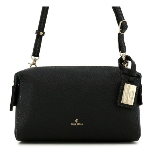 極美品✨PELLE BORSA　ペレボルサ　レネット　　ショルダーバッグ　シボ革 極美品✨PELLE BORSA ペレボルサ レネット ショルダーバッグ