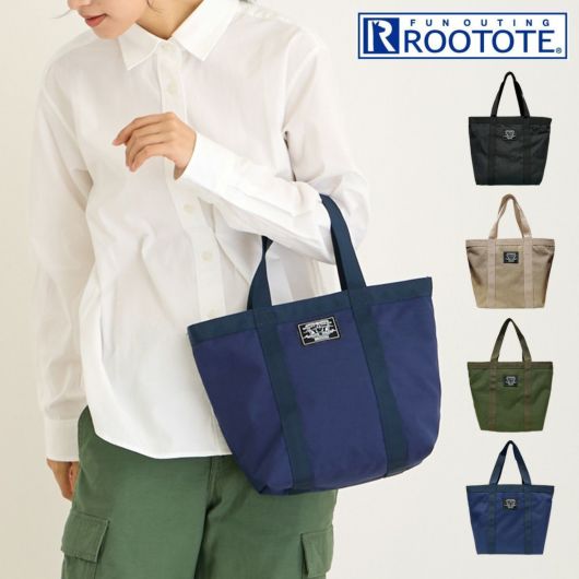 ルートート トートバッグ レディース<br> 6420 ROOTOTE | 軽量 ウォッシャブル 保冷 洗濯可能 お弁当 PT サーモキーパーランチ ベーシック-D