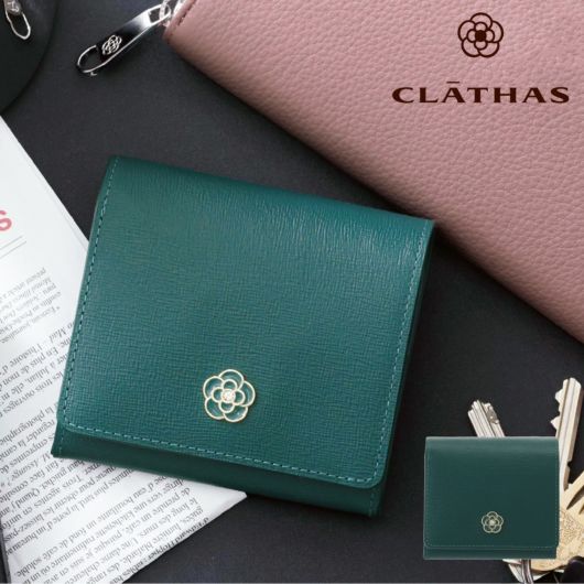 クレイサス 二つ折り財布 レディース レミー 190142 CLATHAS | ミニ財布 カメリア | 二つ折り財布 | サックスバー SAC'S  BAR公式サイト