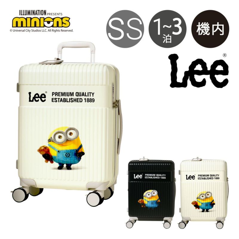 Lee ミニオン スーツケース 37L 43L 53cm 3kg 機内持ち込み 320-30000 MINIONS リー TSAロック搭載  エキスパンダブル キャリーケース ハードキャリー ストッパー付き | MINIONS ミニオンズ | サックスバー SAC'S BAR公式サイト