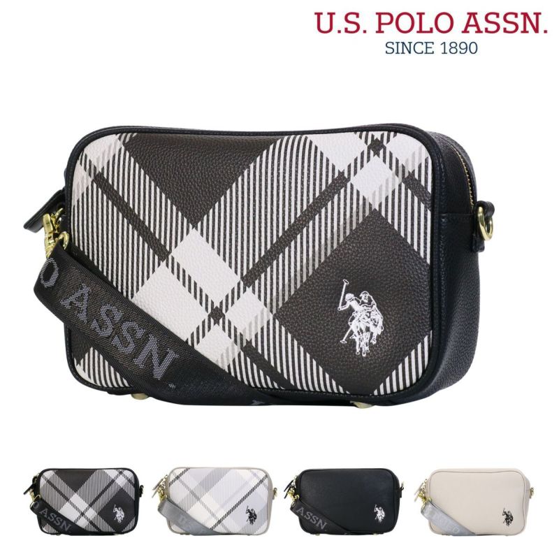 ユーエスポロアッスン ショルダーバッグ レディース 当社限定 別注モデル USPA-2675 US POLO ASSN｜ミニショルダー 斜め掛け  チェック柄 | ショルダーバッグ | サックスバー SAC'S BAR公式サイト