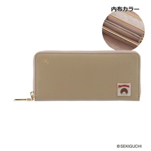 モンチッチ エフィー 長財布 ラウンドファスナー レディースCLB4 モンチッチ エフィー 長財布 ラウンドファスナー レディースCLB4