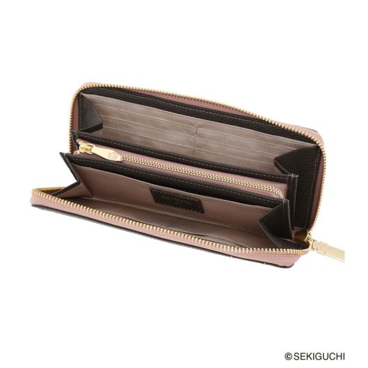 モンチッチ エフィー 長財布 ラウンドファスナー レディース CLB4-001