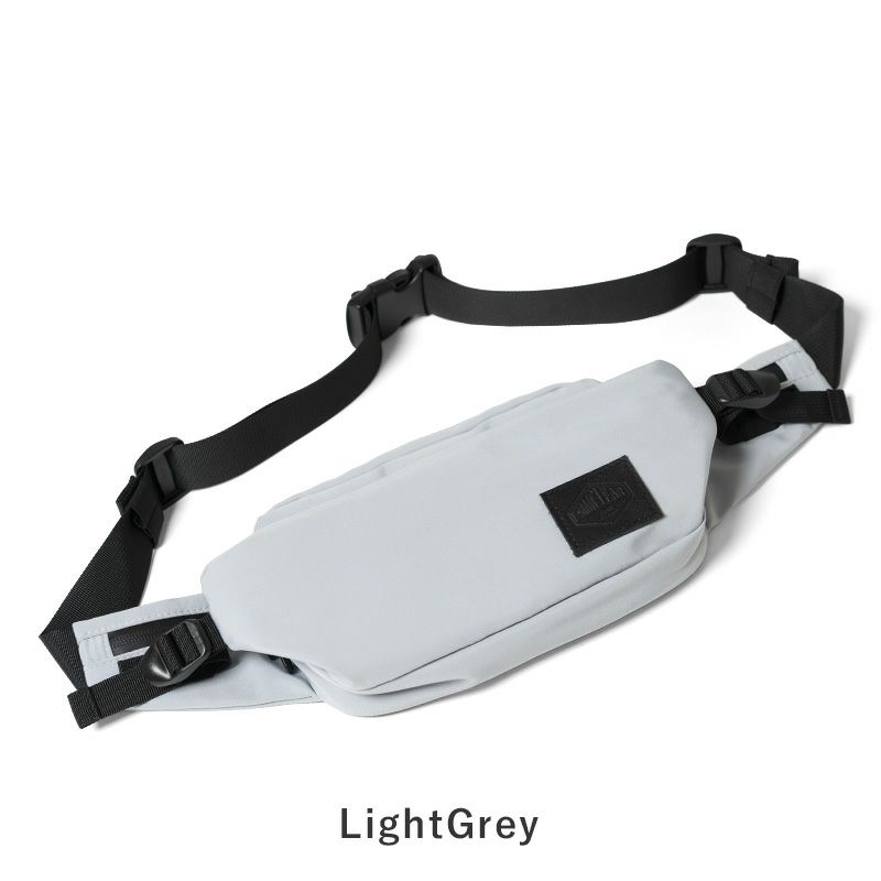 シムクリア ウエストバッグ ボディバッグ 走っても揺れない 2WAY