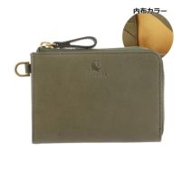 キソラ 二つ折り財布 L字ファスナー コルディノ ユニセックス