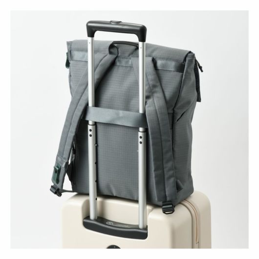 ミレスト リュック ヒュッテ 22L 15インチ 撥水 着脱ポーチ付 メンズ