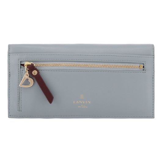 ランバン オン　ブルー　ラウンドファスナー　長財布　レディース LANVIN en Bleu 最大55%☆8/29〜 ランバンオンブルー 長財布