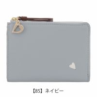 ランバンオンブルー ミニ財布 小銭入れ カードケース 本革 レディース