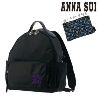 ANNA SUI MINI アナスイ ミニ 花モチーフ リュック ミニバッグ