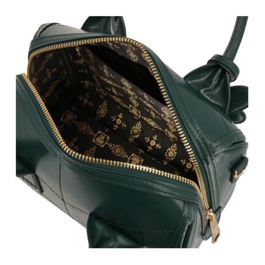 ANNA SUI ヴァケーション ミニボストンバッグ グリーン