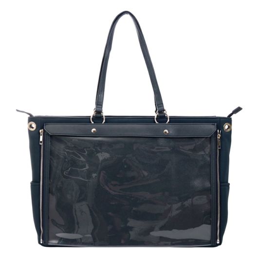 痛バ 痛バッグ A3 トートバッグ 収納面回転式 クリアバッグ レディース