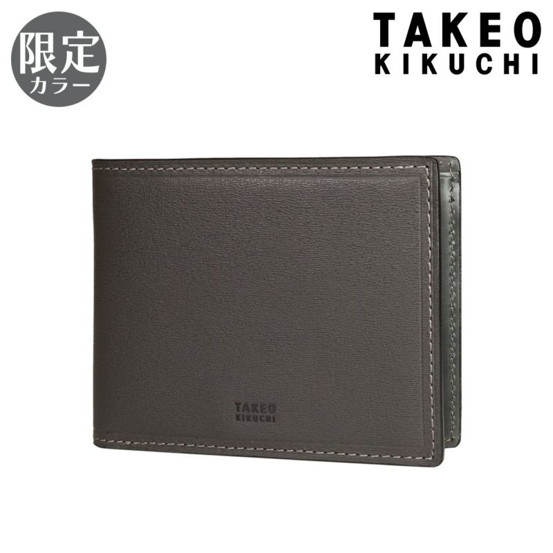 タケオキクチ 二つ折り財布 財布 二つ折り 折り財布 ミニ財布