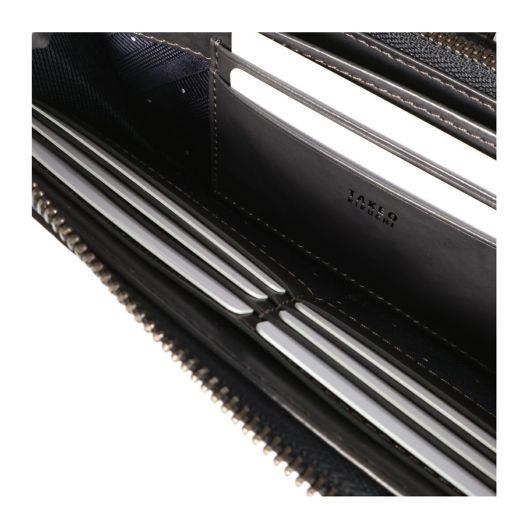 タケオキクチ ラウンドファスナー長財布 財布 長財布 ラウンド