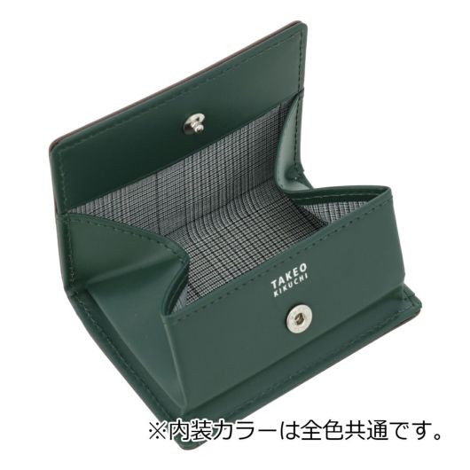 タケオキクチ コインケース BOX型 本革 メンズ コルティ 742622 TAKEO