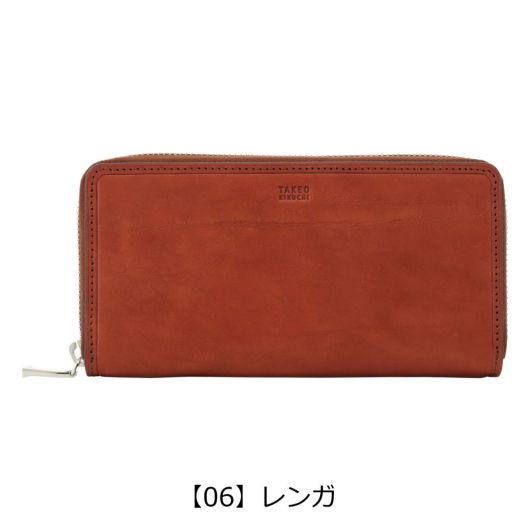 タケオキクチ 長財布 ラウンドファスナー 本革 メンズ コルティ 742626