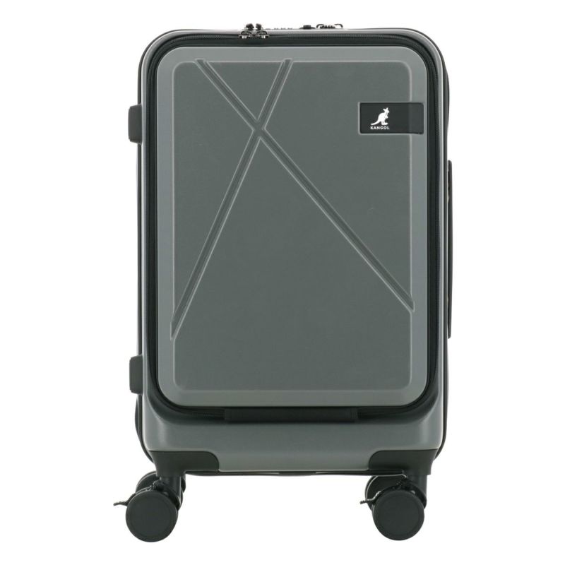 カンゴール スーツケース 37L 55cm 3.5kg 機内持ち込み フロント