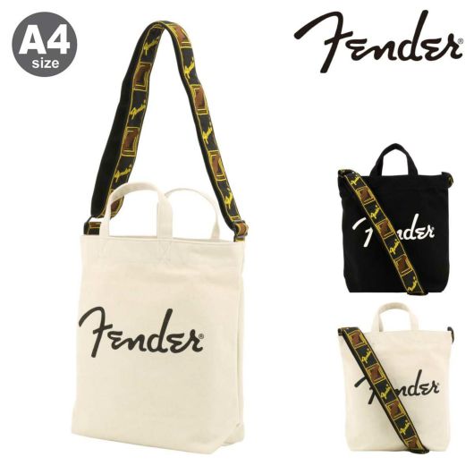 フェンダー トートバッグ キャンバス A4 メンズ レディース<br> 950-6000 Fender 2WAY ショルダーバック