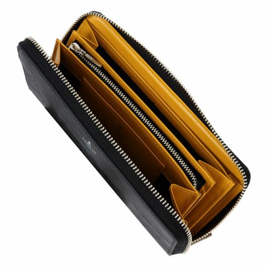 ランバンオンブルー 長財布 ロージュ 516606 LANVIN en Bleu カード