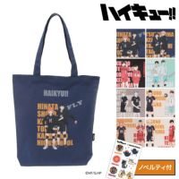 ハイキュー!! トートバッグ キャンバス プリント A4 メンズ レディース