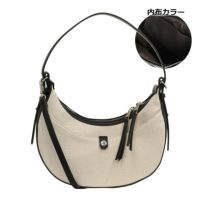 ベージュ×ブラック