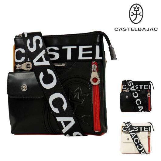 カステルバジャック ショルダーバッグ ミニショルダー 薄マチ コンパクト メンズ <br>026131 ダルトン CASTELBAJAC カジュアル 軽量