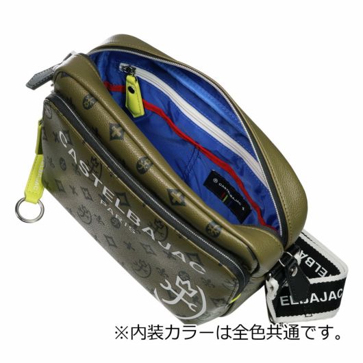 カステルバジャック ショルダーバッグ 横型 カジュアル ストラップ