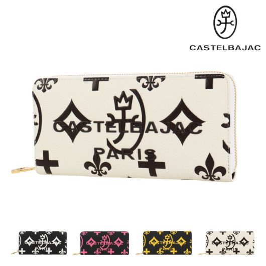カステルバジャック ラウンドファスナー長財布 財布 長財布 ラウンドファスナー 札入れ 小銭入れ付き メンズ レディース <br>068633 クレア CASTELBAJAC カジュアル 男女兼用 牛革 本革 レザー