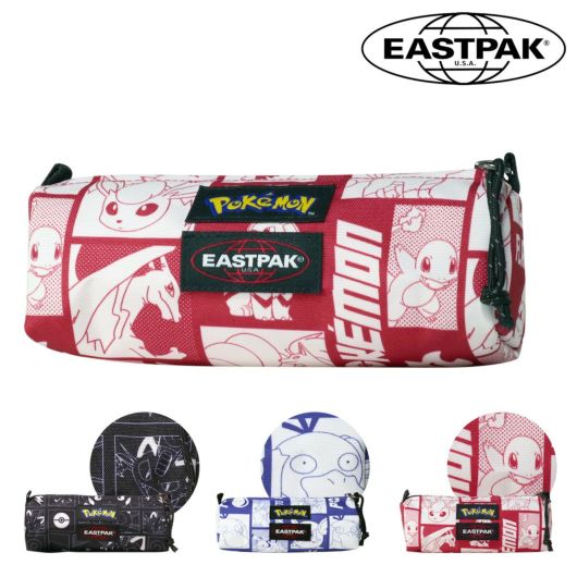 イーストパック ポケモン コラボ ペンケース EK0003722T6<br>EASTPAK Pokemon 筆入れ  筆記用具 ふでばこ 筆箱 文房具 ピカチュウ キャラクター