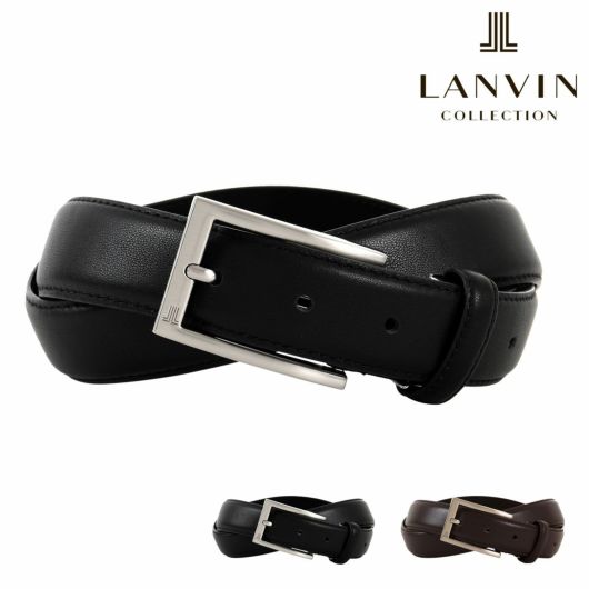 ランバン コレクション ベルト メンズ ピンタイプ <br>JLMB4300 LANVIN COLLECTION 牛革 本革 レザー オフィス 通勤 通学