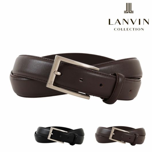 ランバン コレクション ベルト メンズ ピンタイプ <br>JLMB430L LANVIN COLLECTION 牛革 本革 レザー オフィス 通勤 通学