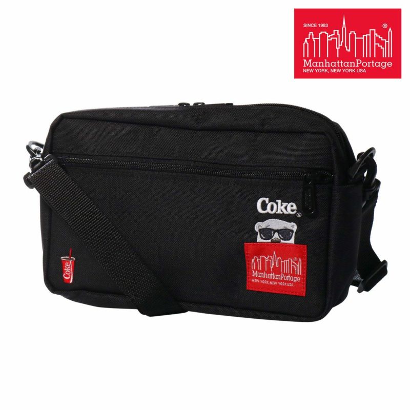 新品　マンハッタンポーテージ ウエストバッグ コカ・コーラボディバッグ Manhattan Portage/マンハッタンポーテージ ウエストバッグ