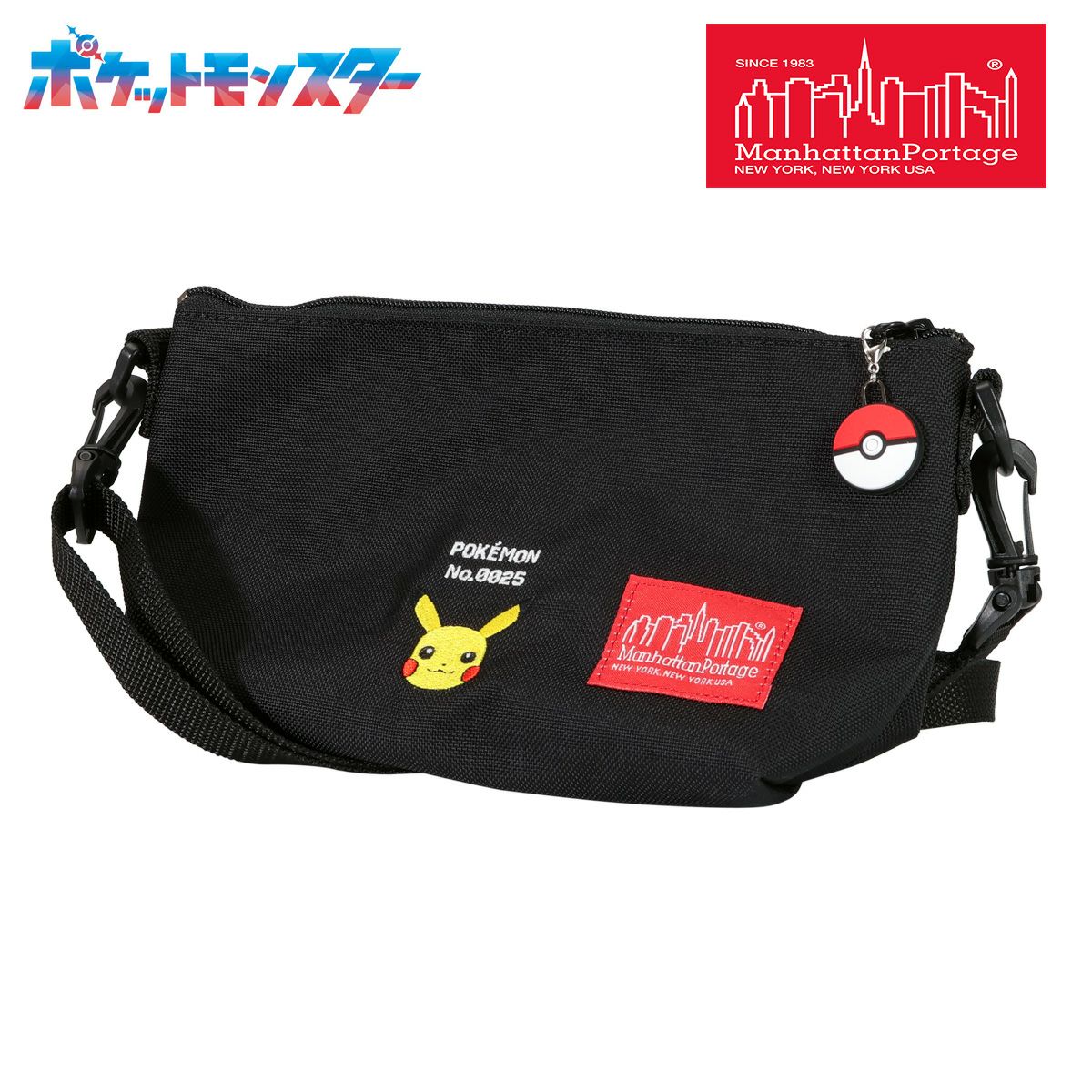 マンハッタンポーテージ ショルダーバッグ Pokemon メンズ マンハッタンポーテージ ショルダーバッグ Pokemon メンズ