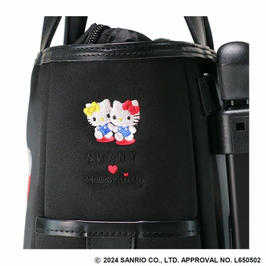 ほぼ未使用 極美品SWANY ハローキティ コラボ ショッピングキャリー SWANY（キャリーバック） ハローキティ スワニー ショッピング
